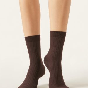 Cashmere Blend Short Socks
