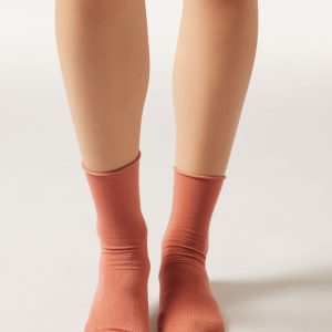 Non-Elastic Cotton Ankle Socks