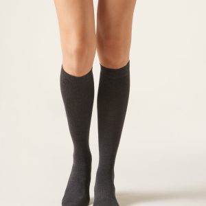 Tall Wool and cotton socks