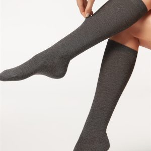 Glitter Hold-Ups with Cashmere