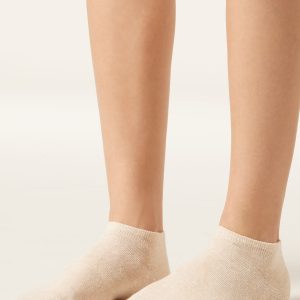 Unisex Cotton and Linen No-Show Socks